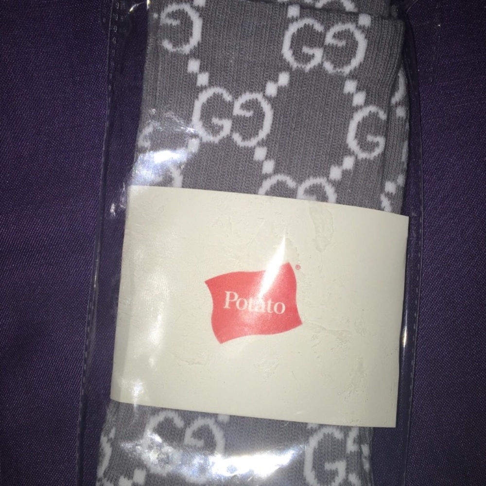 Imran potato x gucci socks